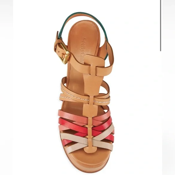 See by Chloé
Sierra 60MM Leather Platform Sandals 👡‼️‼️ - Picture 2 of 11